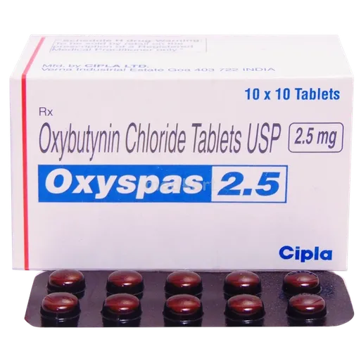 oxyspas 2.5mg tablet 10's
